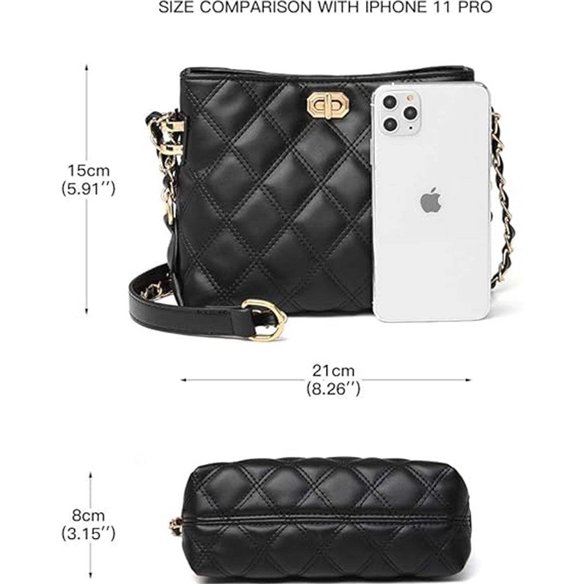 Crossbody Bags for Women Purses Fashion Leather Lightweight Handbags