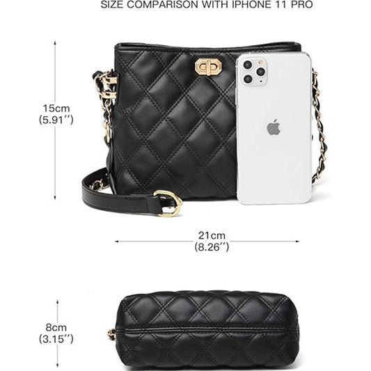 Crossbody Bags for Women Purses Fashion Leather Lightweight Handbags