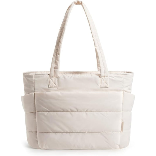Tote Bag for Women, Lightweight Puffy Tote Bag